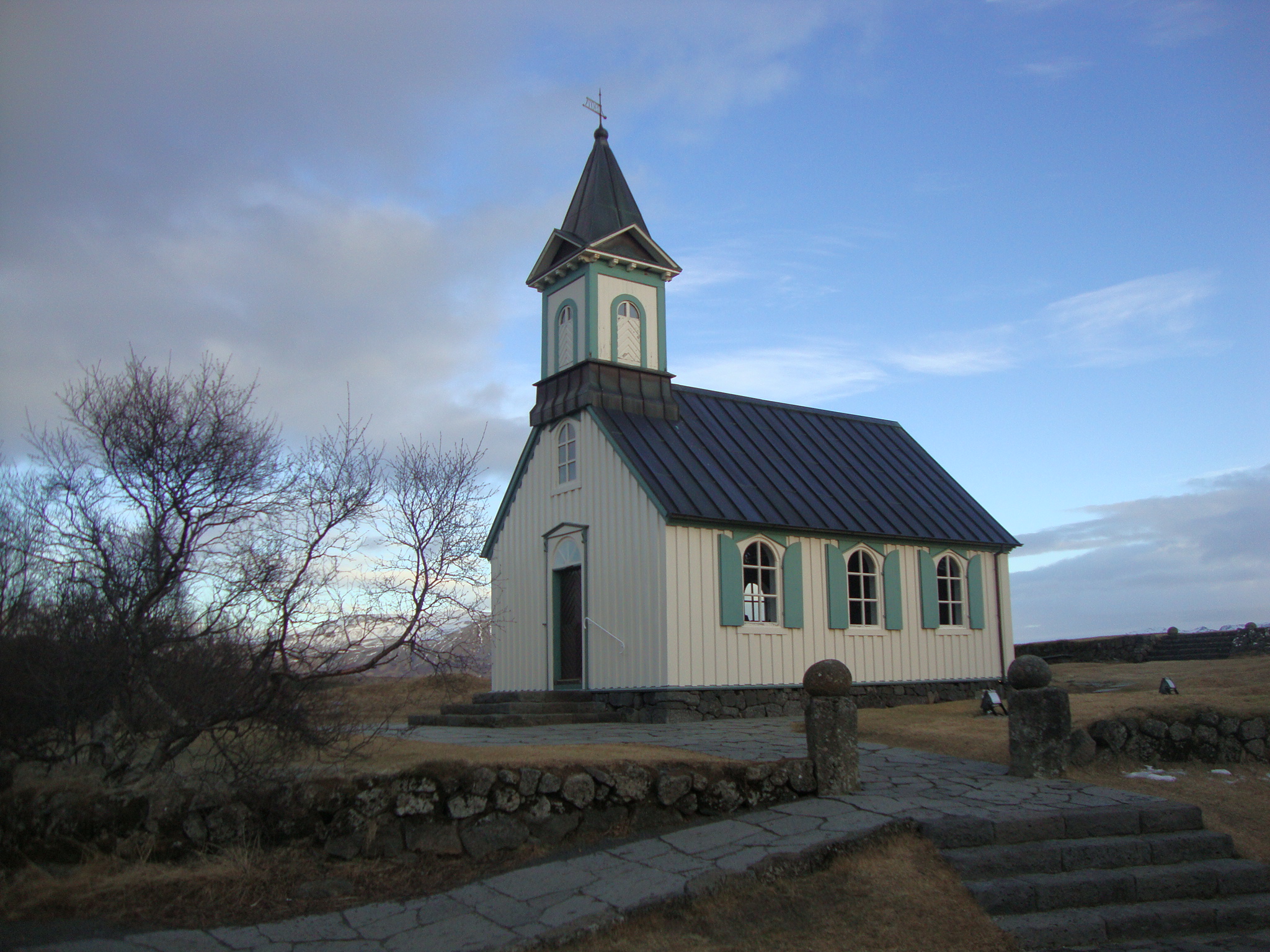 A cute little church in the Park