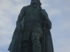 The statue in front of the Hallgrímskirkja