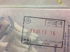We got our stamp