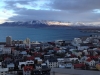 The view from atop of the Hallgrímskirkja